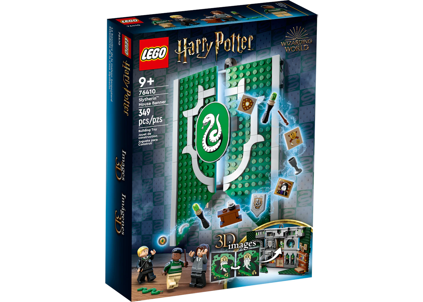 LEGO Harry Potter Slytherin House Banner Set 76410 IT lego-harry-potter-slytherin-house-banner-set-76410-it