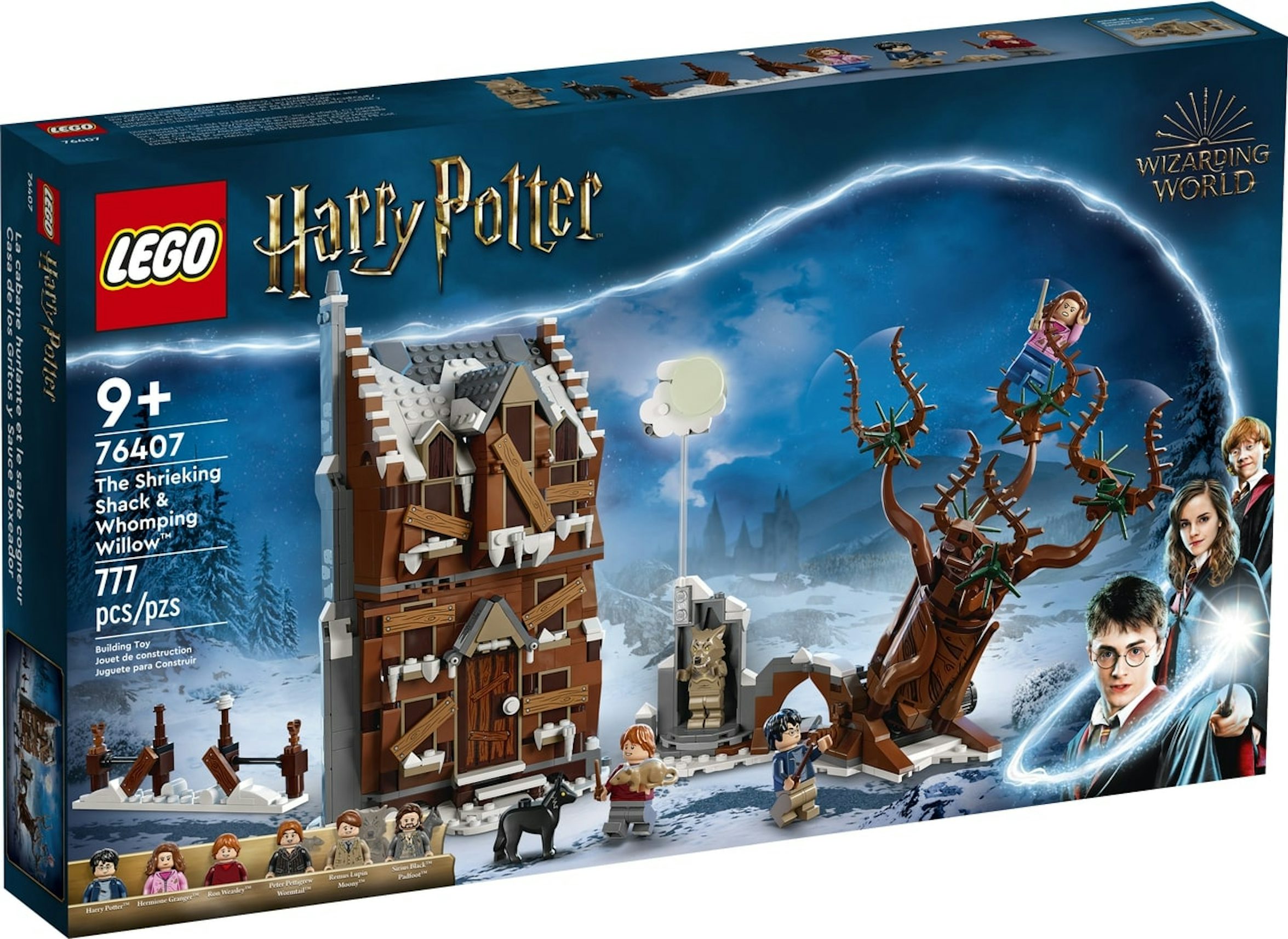 Lego 76407 Harry Potter The Shrieking Shack Whomping Willow Book