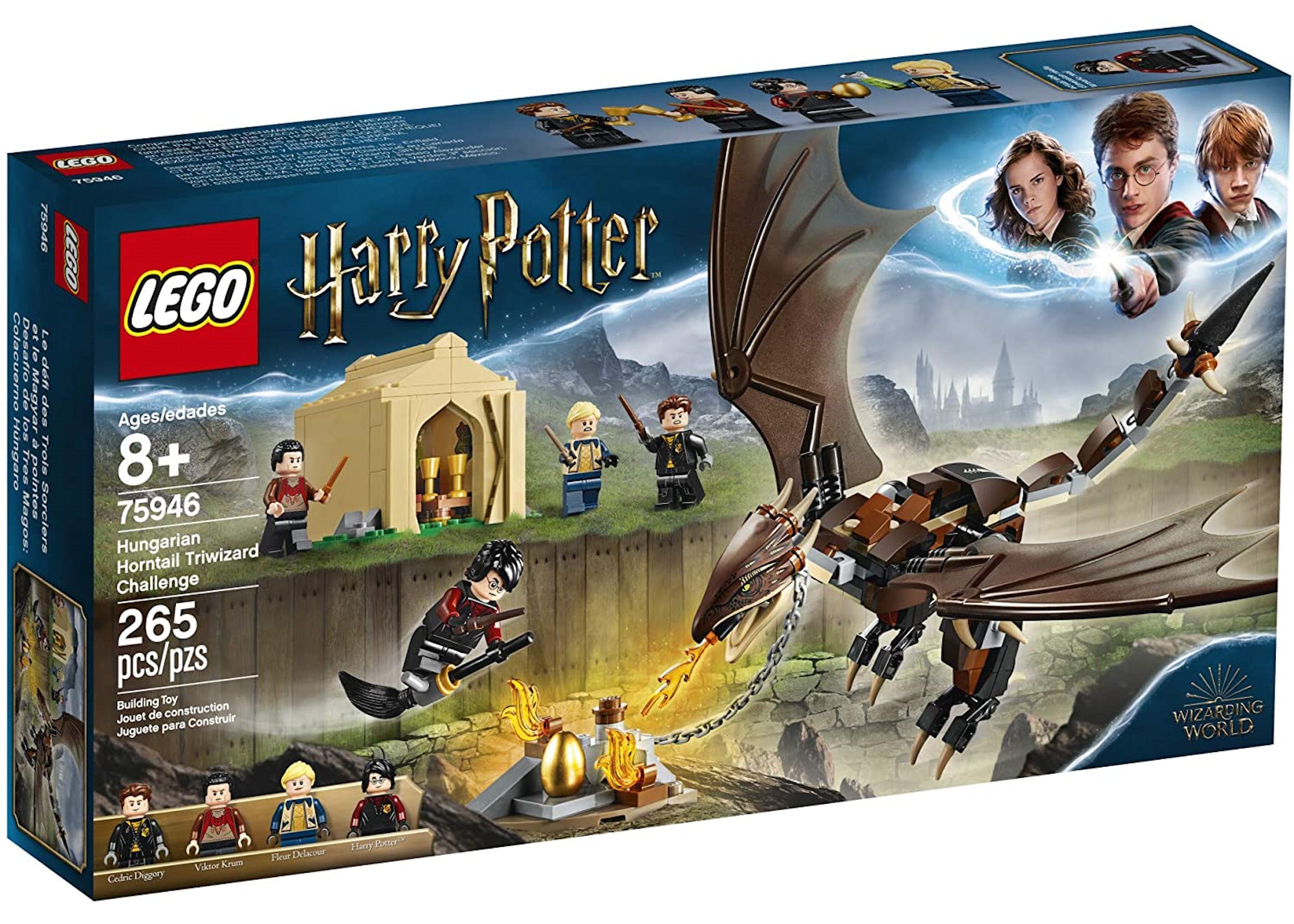 Alaska ponerse nervioso Cereal LEGO Harry Potter and The Goblet of Fire Hungarian Horntail Triwizard  Challenge Set 75946 - US