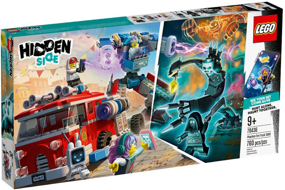 LEGO Hidden Side Phantom Fire Truck 3000 Set 70436