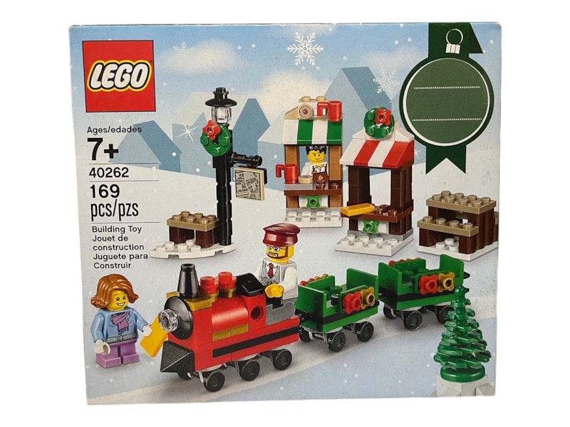 LEGO Set di viaggio in treno di Natale per le vacanze 40262