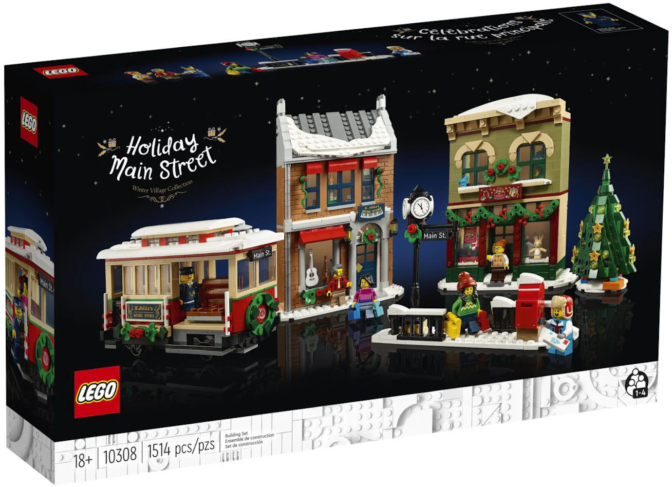 Mount Bank garage tildeling LEGO Winter Village Holiday Main Street Set 10308 - US