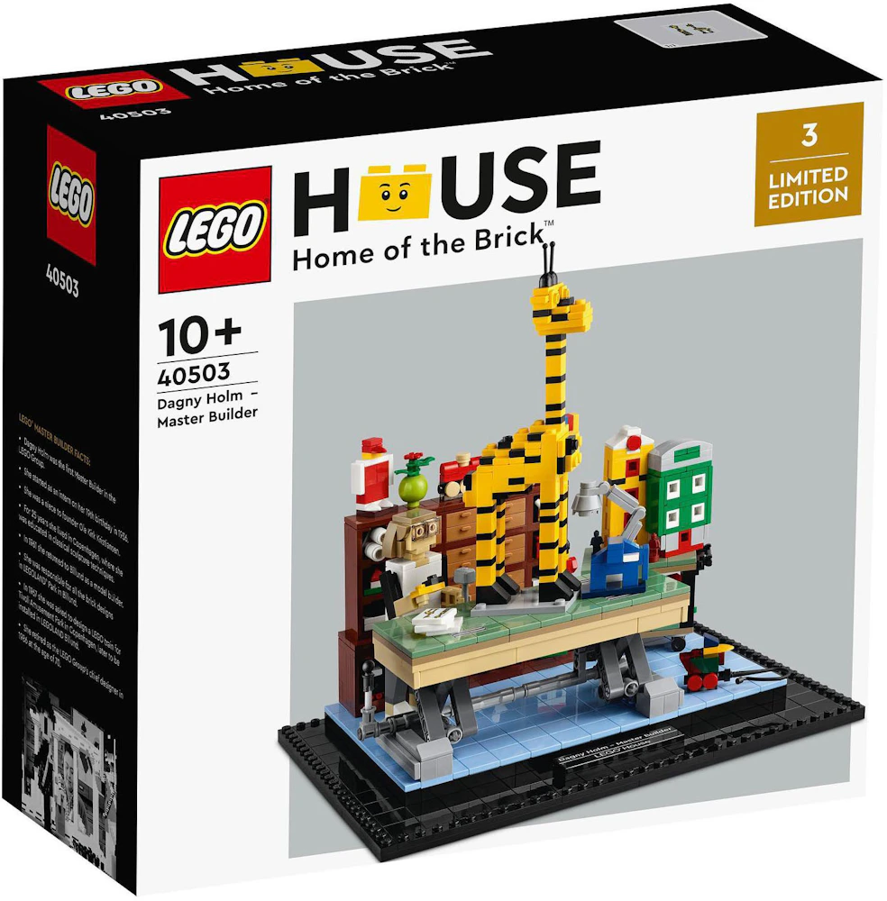 dybt Udelade bedstemor LEGO House Home of The Brick Dagny Holm - Master Builder Set 40503 - US