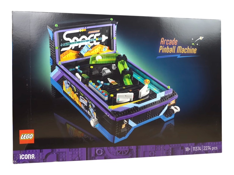 LEGO Icons: Arcade Pinball Machine Set #11374
