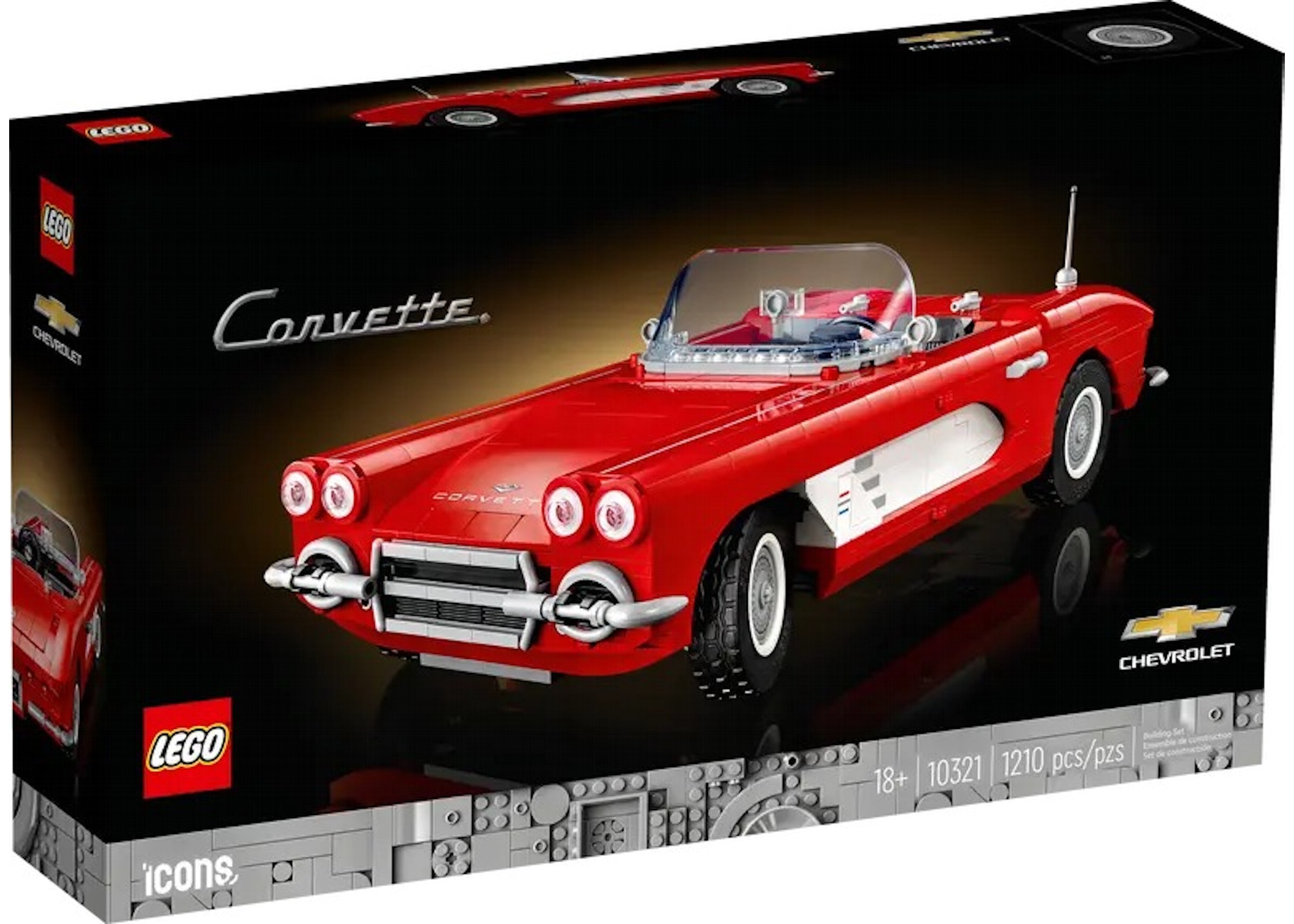 LEGO Icons Corvette Set 10321 - US