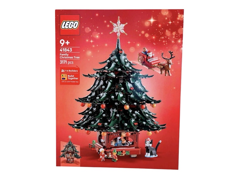 LEGO Icons Family Christmas Tree Decoration Set 41843