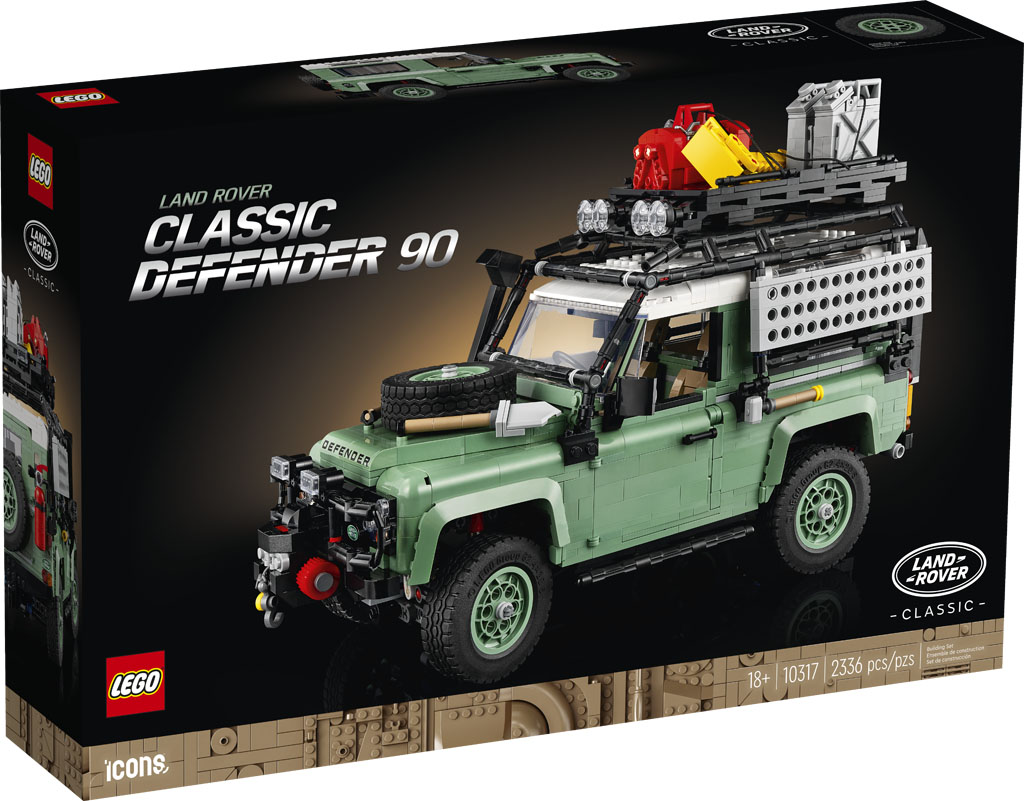 LEGO Icons Land Rover Classic Defender 90 Set 10317 - US