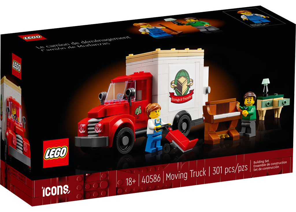 LEGO Icons Moving Truck Set 40586 - JP