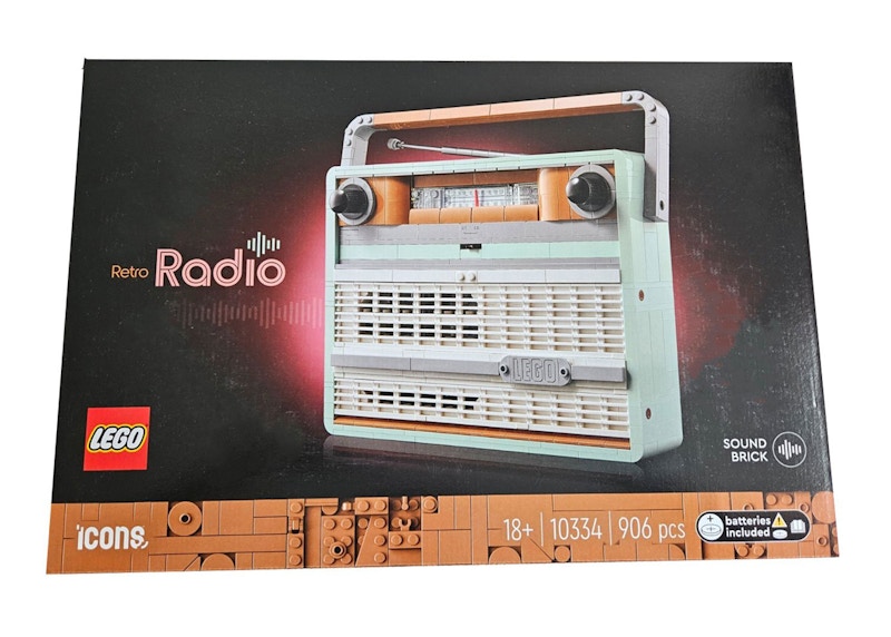 LEGO Icons Retro Radio Set 10334 - JP