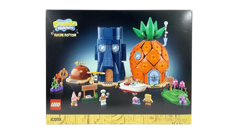 LEGO Icons: SpongeBob SquarePants: Bikini Bottom Set #11386