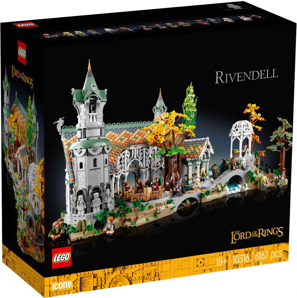 LEGO Icons The Lord of the Rings Rivendell Set 10316 - IT
