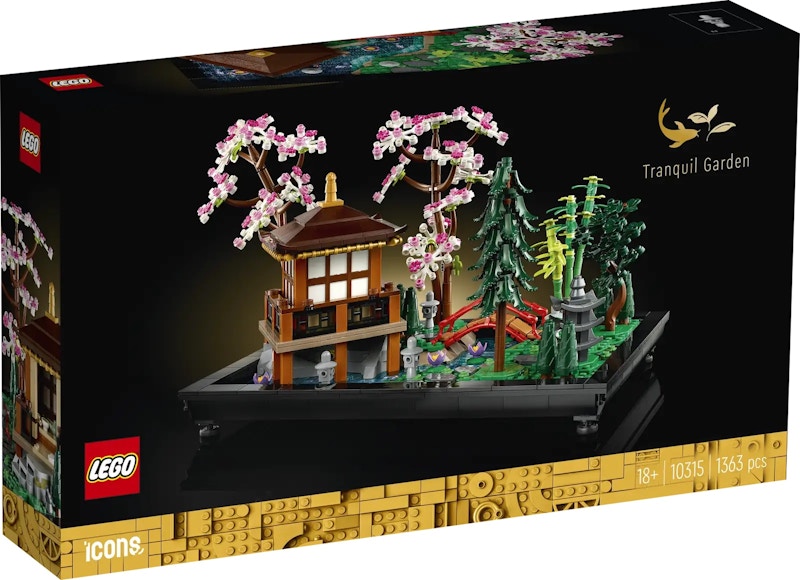 LEGO Icons Tranquil Garden Set 10315 - US