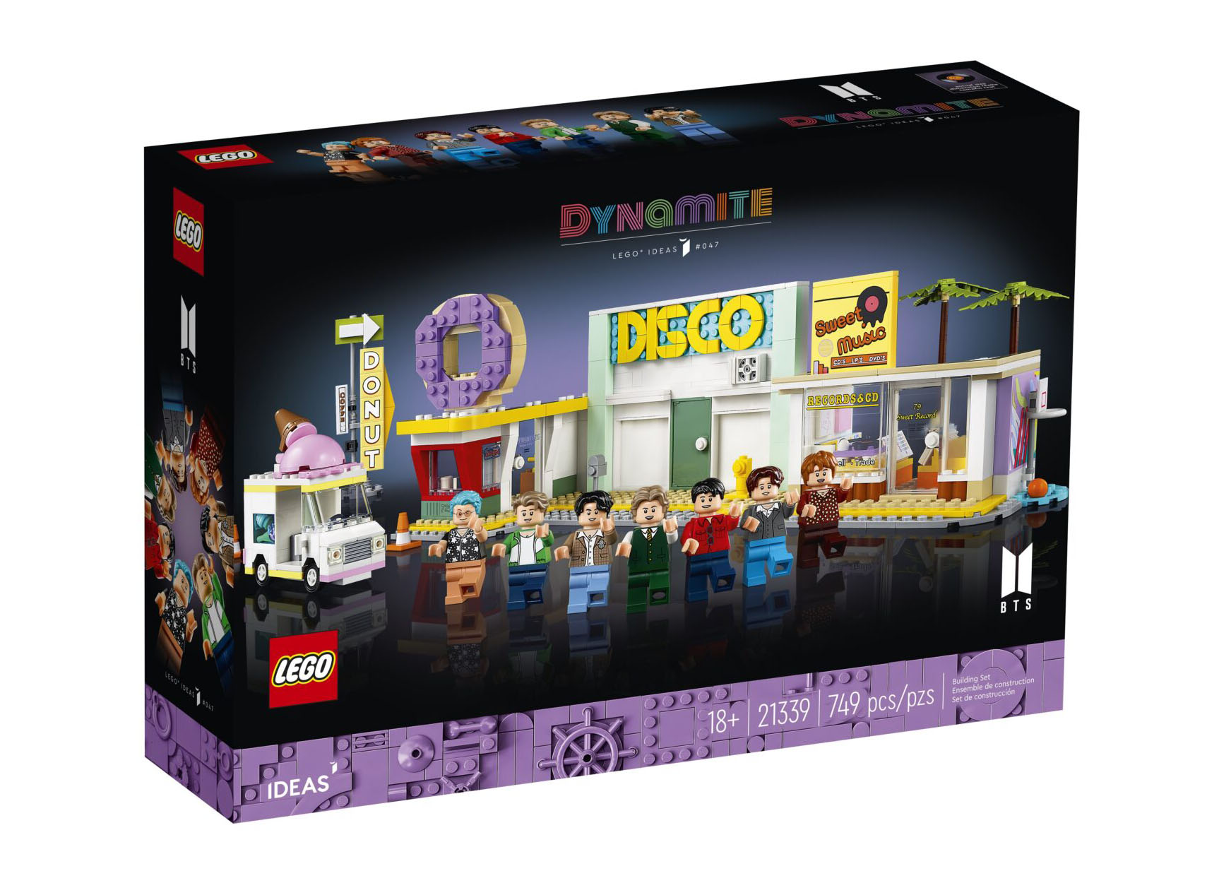 LEGO Ideas BTS Dynamite Set 21339
