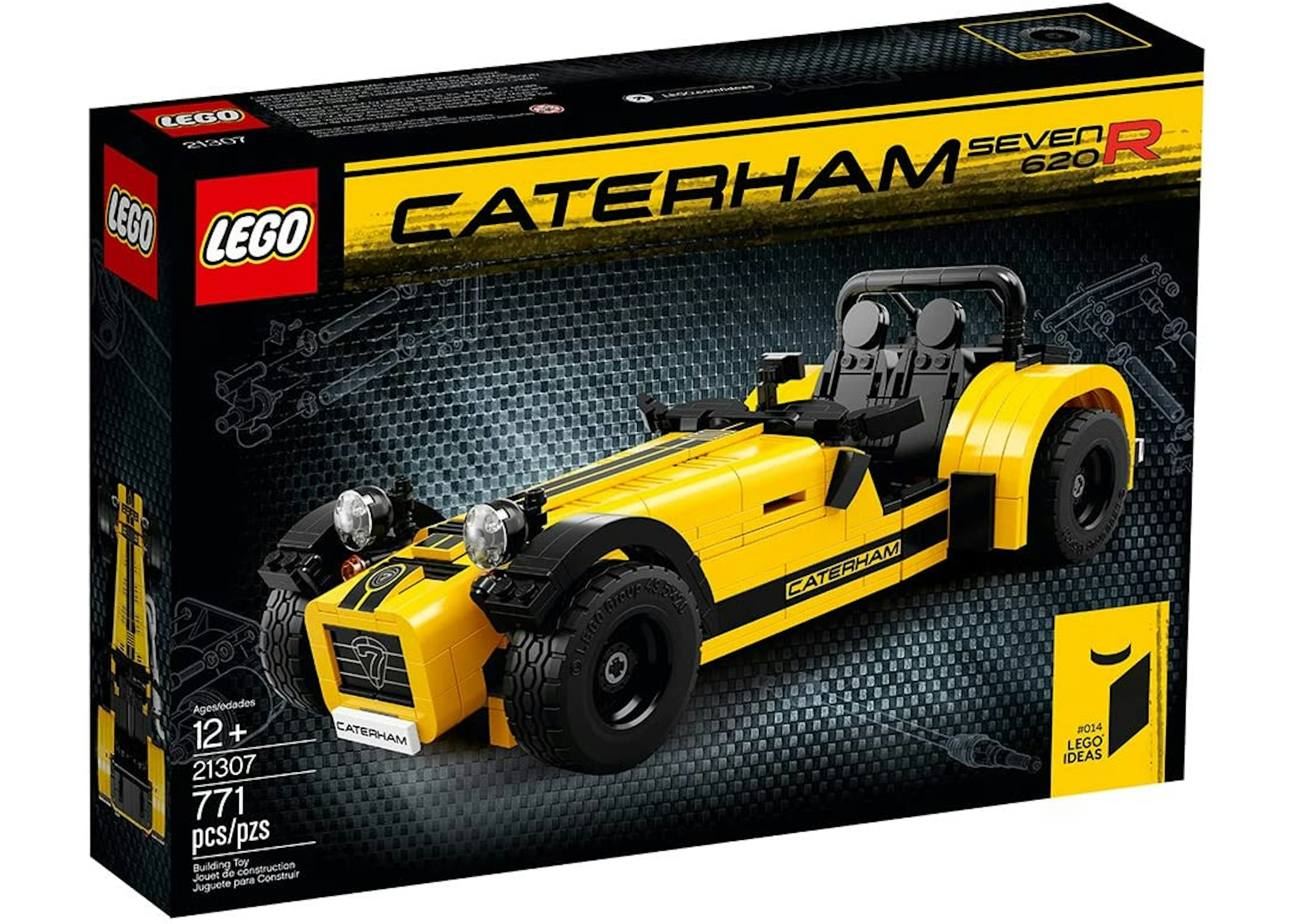 LEGO Ideas Caterham Seven 620R Set 21307 US