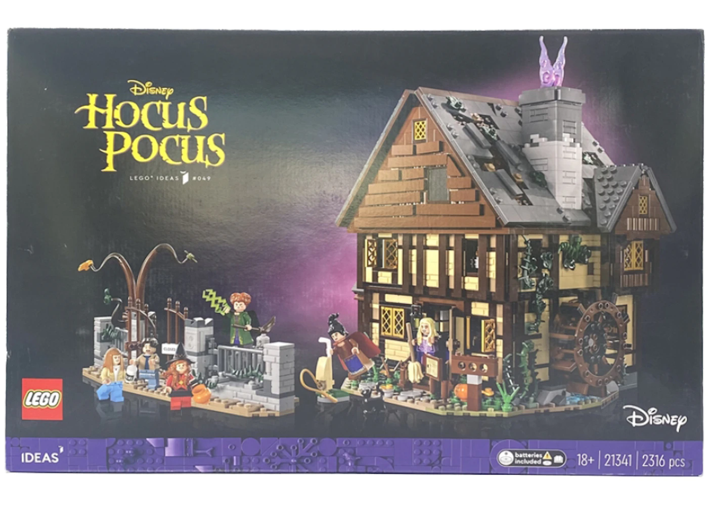 LEGO Ideas Disney Hocus Pocus: The Sanderson Sisters' Cottage Set