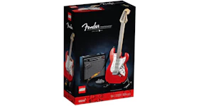LEGO Ideas Fender Stratocaster Set 21329 Red/Black