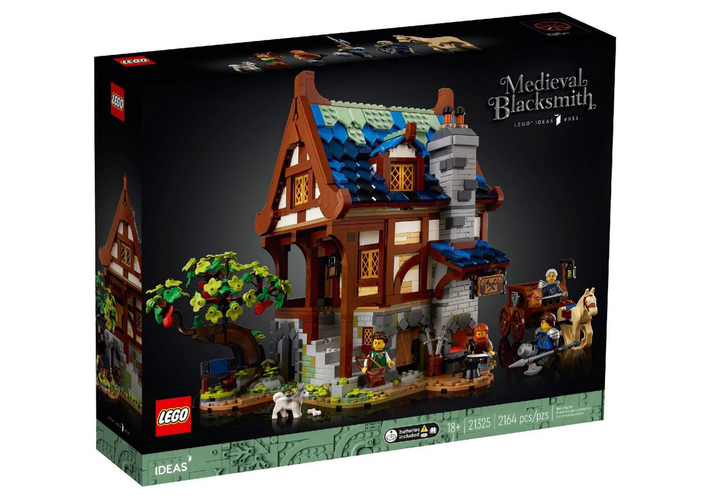 LEGO Ideas Medieval Blacksmith Set 21325