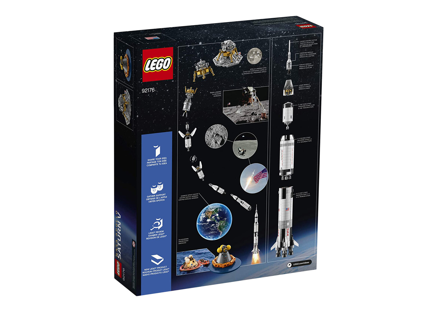 レゴ NASA アポロ計画 サターン V アイデア 92176 - JP