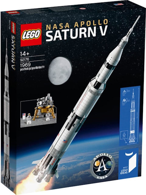 revolution Bugsering Gammel mand LEGO Ideas NASA Apollo Saturn V Set 92176 - US