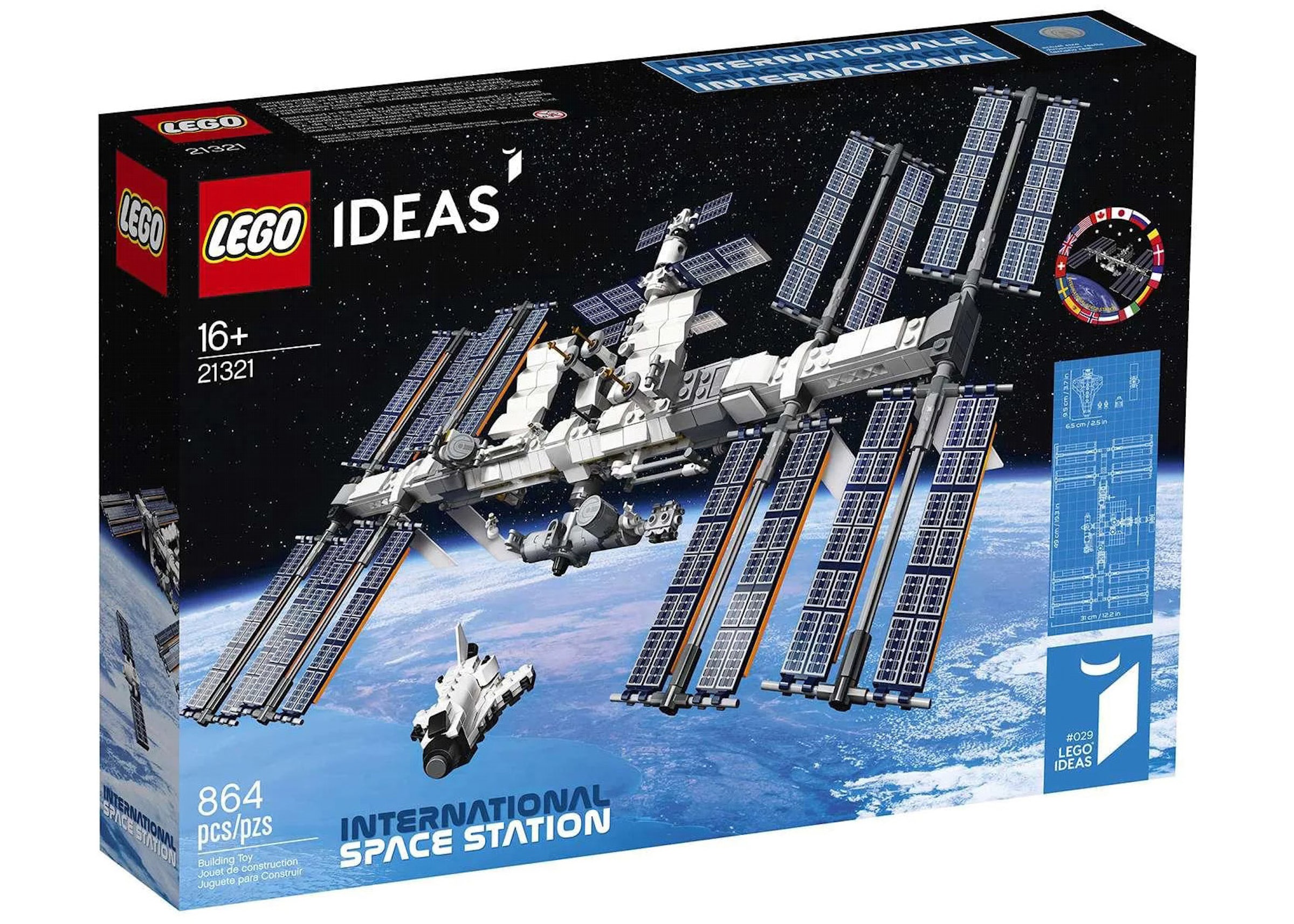 LEGO Ideas NASA International Space Station Set 21321