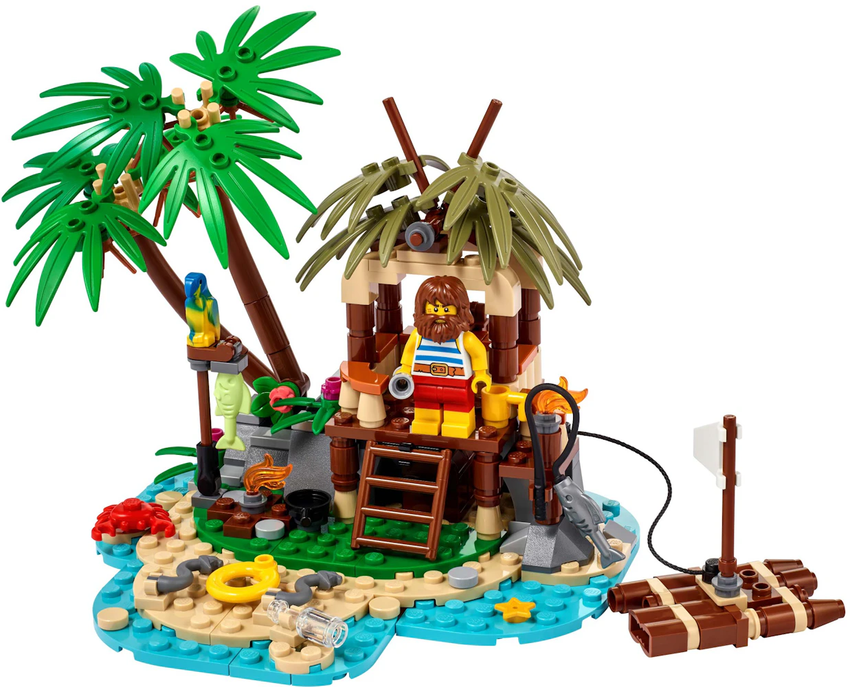 LEGO Ideas Ray the Castaway Set 40566 - US