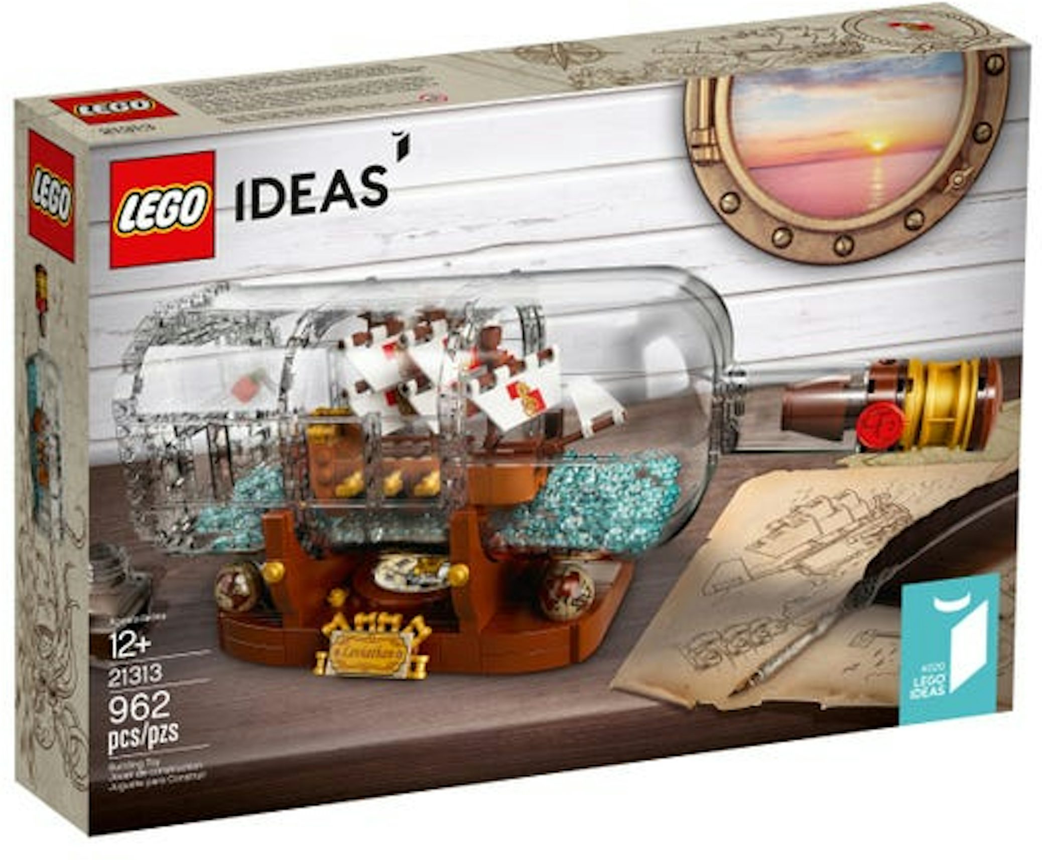 Gør det godt desinficere mund LEGO Ideas Ship in a Bottle Set 21313 - US