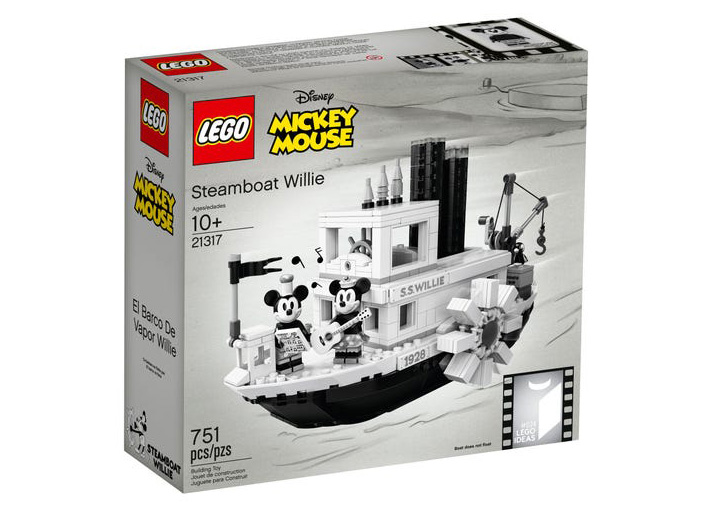 lego ideas 21317 steamboat willie