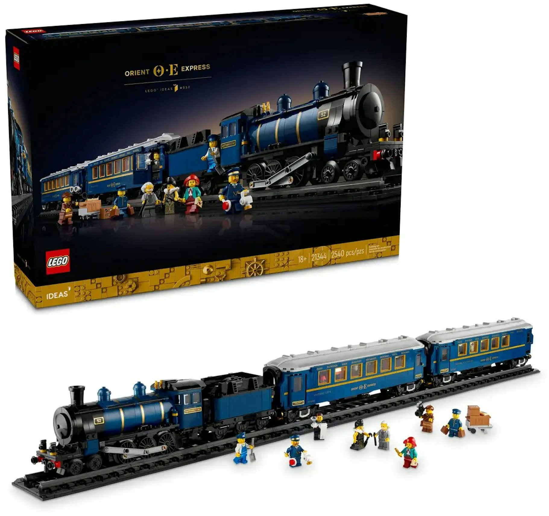 The LEGO Ideas Orient Express Train Set Is Available Now