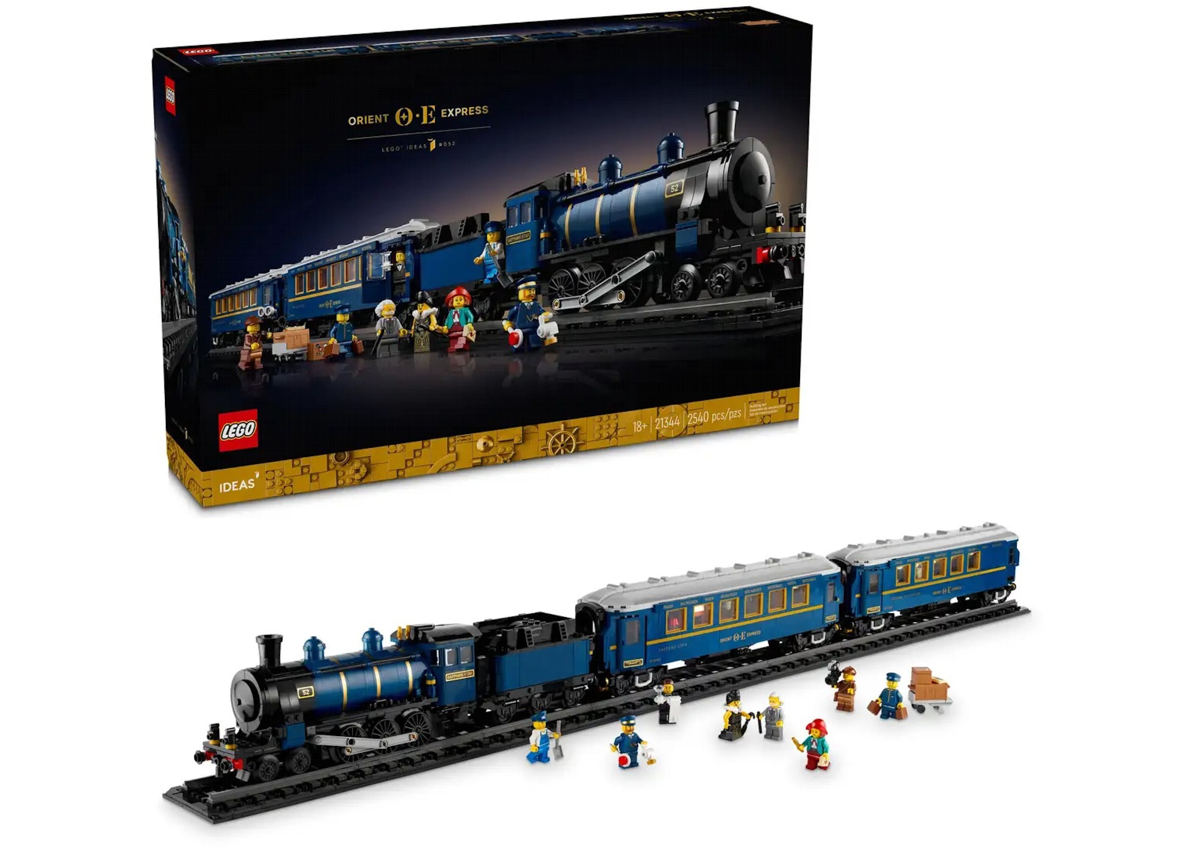 LEGO Ideas The Orient Express Train Set 21344 - US