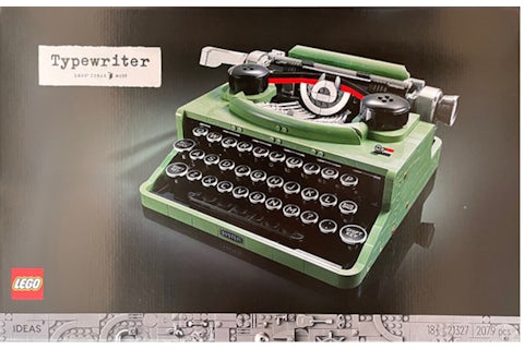 Typewriter Macchina Scrivere Lego Retro Typewriter Type Writer