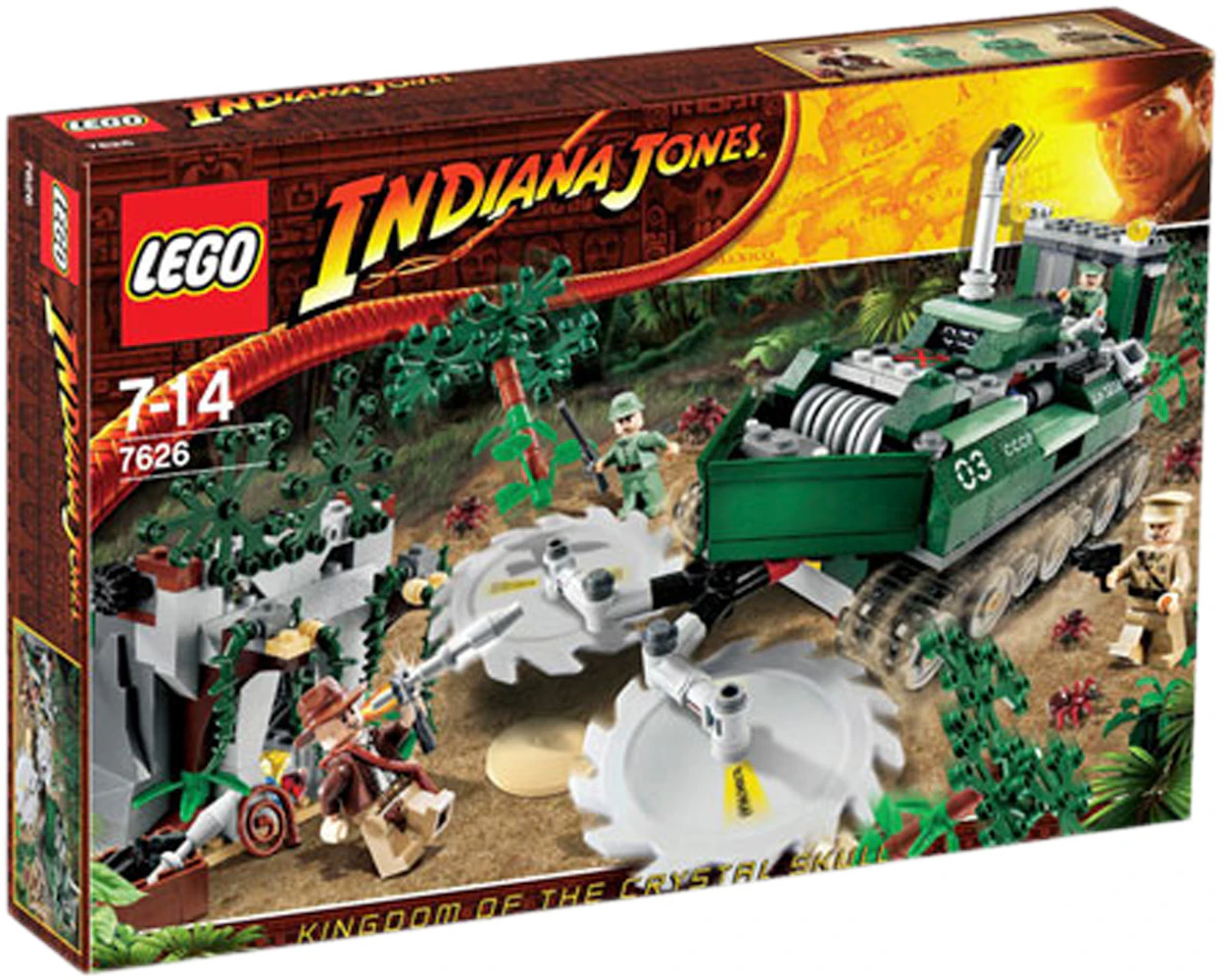 LEGO Indiana Jones Jungle Cutter Set 7626 - US