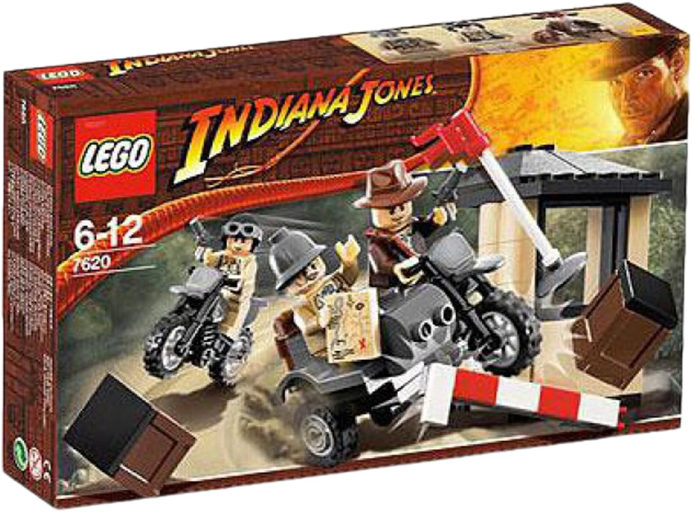 LEGO Indiana Jones Motorcycle Chase Set 7620 - IT