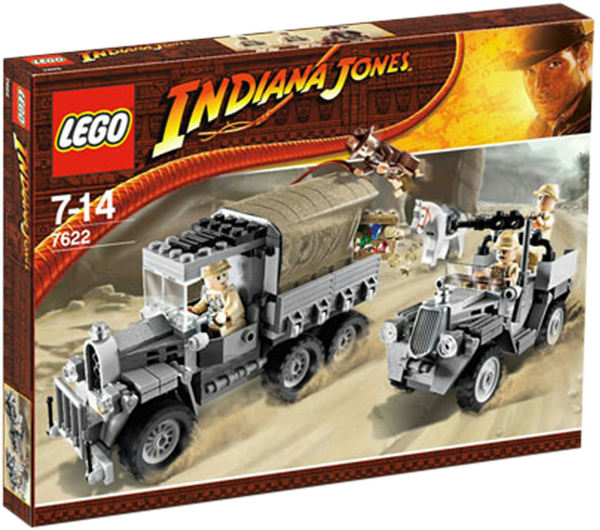 LEGO Indiana Jones Race for the Stolen Treasure Set 7622 - US