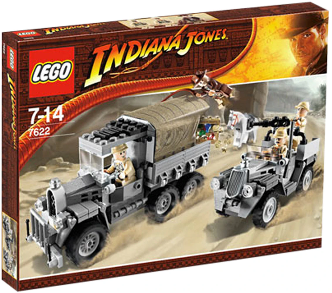 Lego Indiana Jones Race For The Stolen Treasure Set 7622 Fr