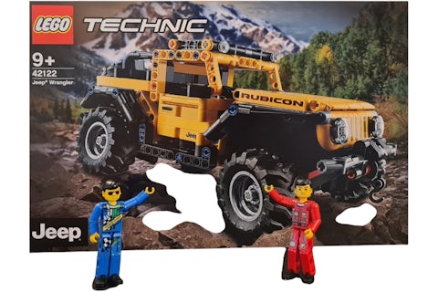 LEGO Technic Jeep Wrangler Set 42122 US