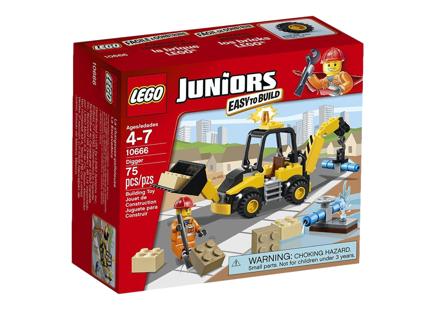LEGO Juniors Digger Set 10666 - US