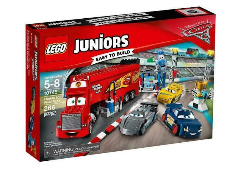 lightning mcqueen lego set