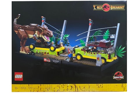 Set Fuga del rex de LEGO Jurassic Park 76956 US1