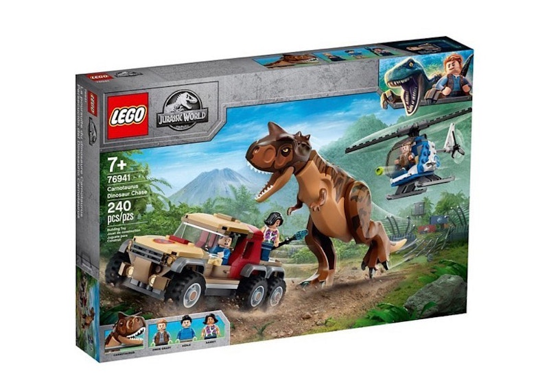 LEGO Jurassic World Carnataurus Dinosaur Chase Set 76941