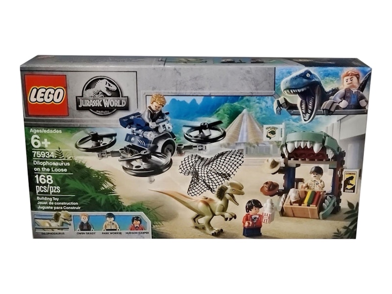 LEGO Jurassic World Dilophosaurus On The Loose Set 75934 - FW19 - US