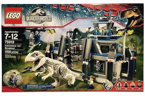 Indominus Rex Lego Jurassic World Xbox 360 Indominus De Lego 1x Lego Tier Dinosaurier Indominus Rex Grau