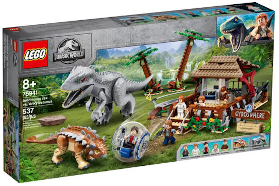 LEGO Jurassic World Indominus rex vs Ankylosaurus Set 75941