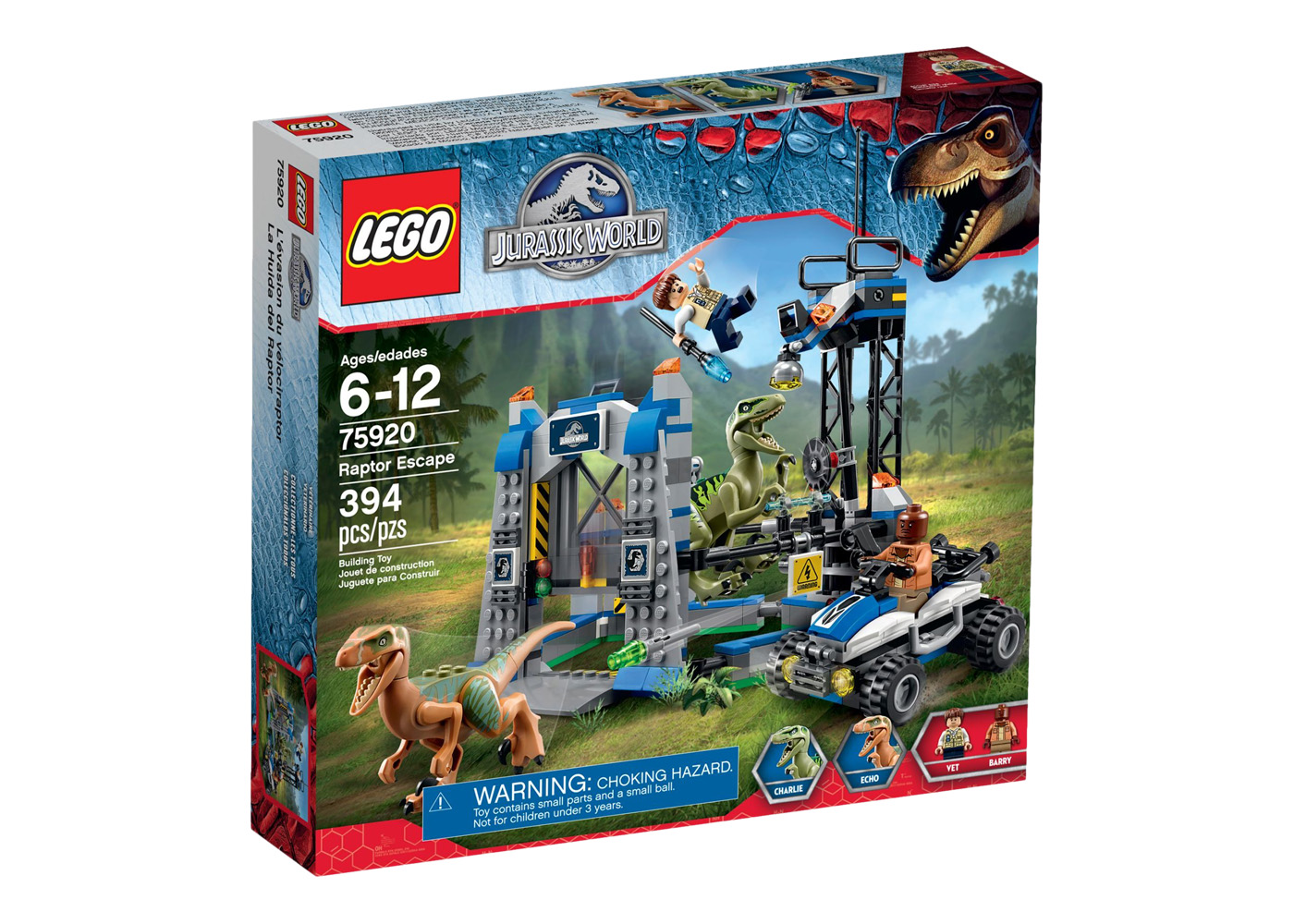 LEGO Dino Raptor Chase Set 5884 - FW11 - TW