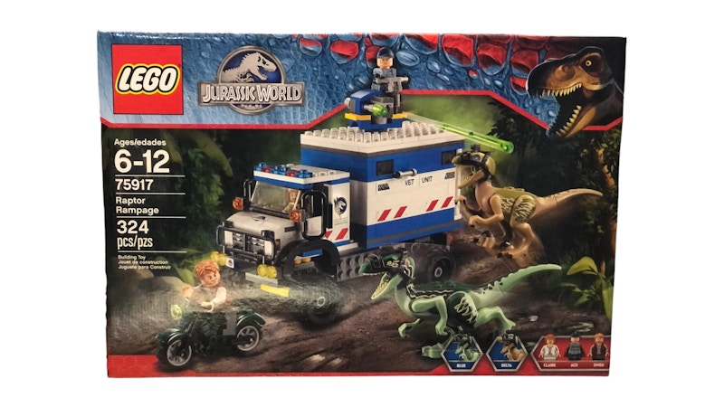 LEGO Jurassic World Raptor Rampage Set 75917 - US