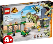 LEGO Jurassic World T. rex Transport 75933 Dinosaur Play Set with Toy Truck  (609 Pieces) (Discontinued by Manufacturer)