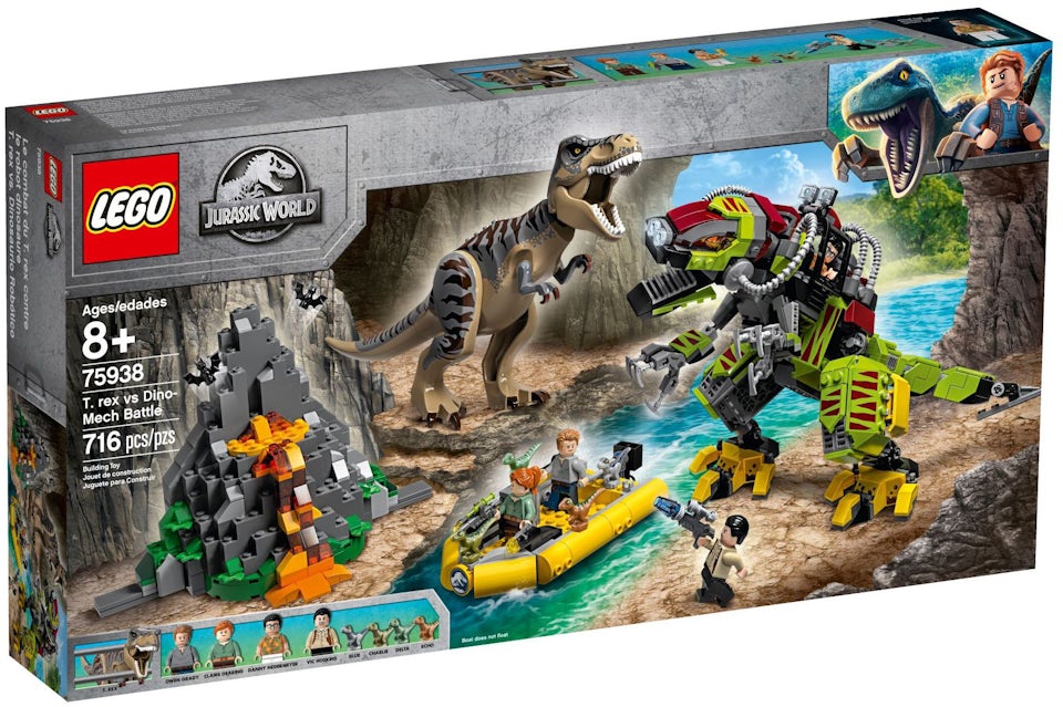 LEGO Jurassic World T.Rex contre Dino-Mech 75938