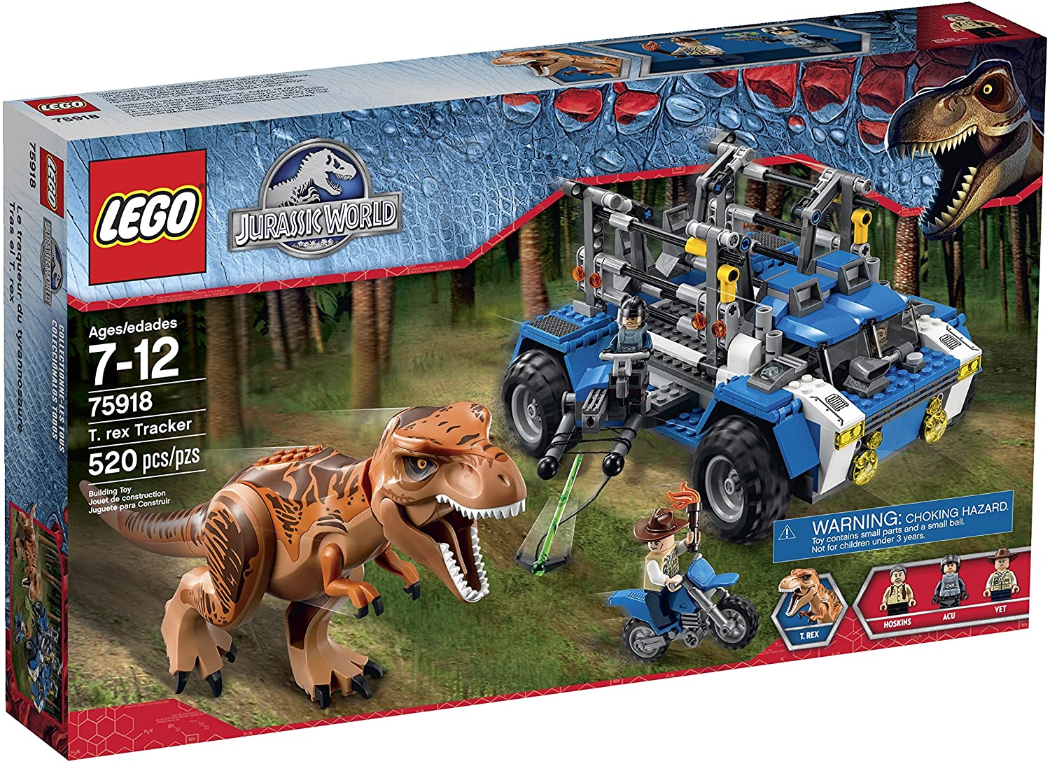 LEGO Jurassic World Atrociraptor Dinosaur: Bike Chase Set 76945 – DE