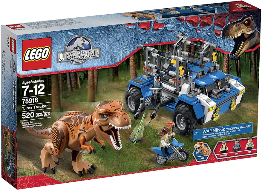 LEGO Jurassic World T.rex Tracker Set 75918 - US