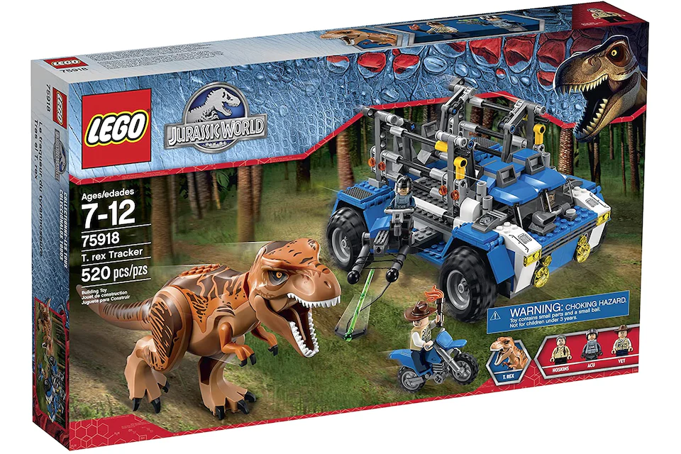 LEGO Jurassic World T.rex Tracker Set 75918