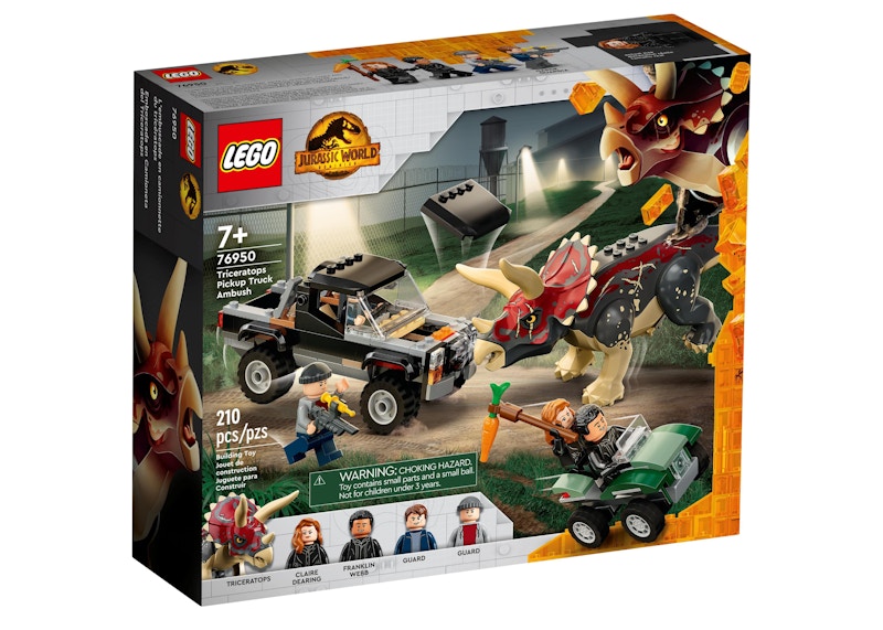 Jurassic world 2024 lego sets triceratops